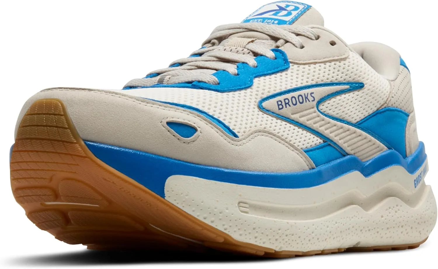 Brooks Men’s Ghost Max Suede/Leather Neutral Running & Walking Shoe