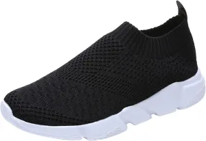 Business Casual Work Shoes for Plantar Fasciitis for Women Slip On Shoes for Women Size 8 Trendy Black Shoes for Women 2023 Women Sneakers Black and White Trail Running Shoes Women All Weather