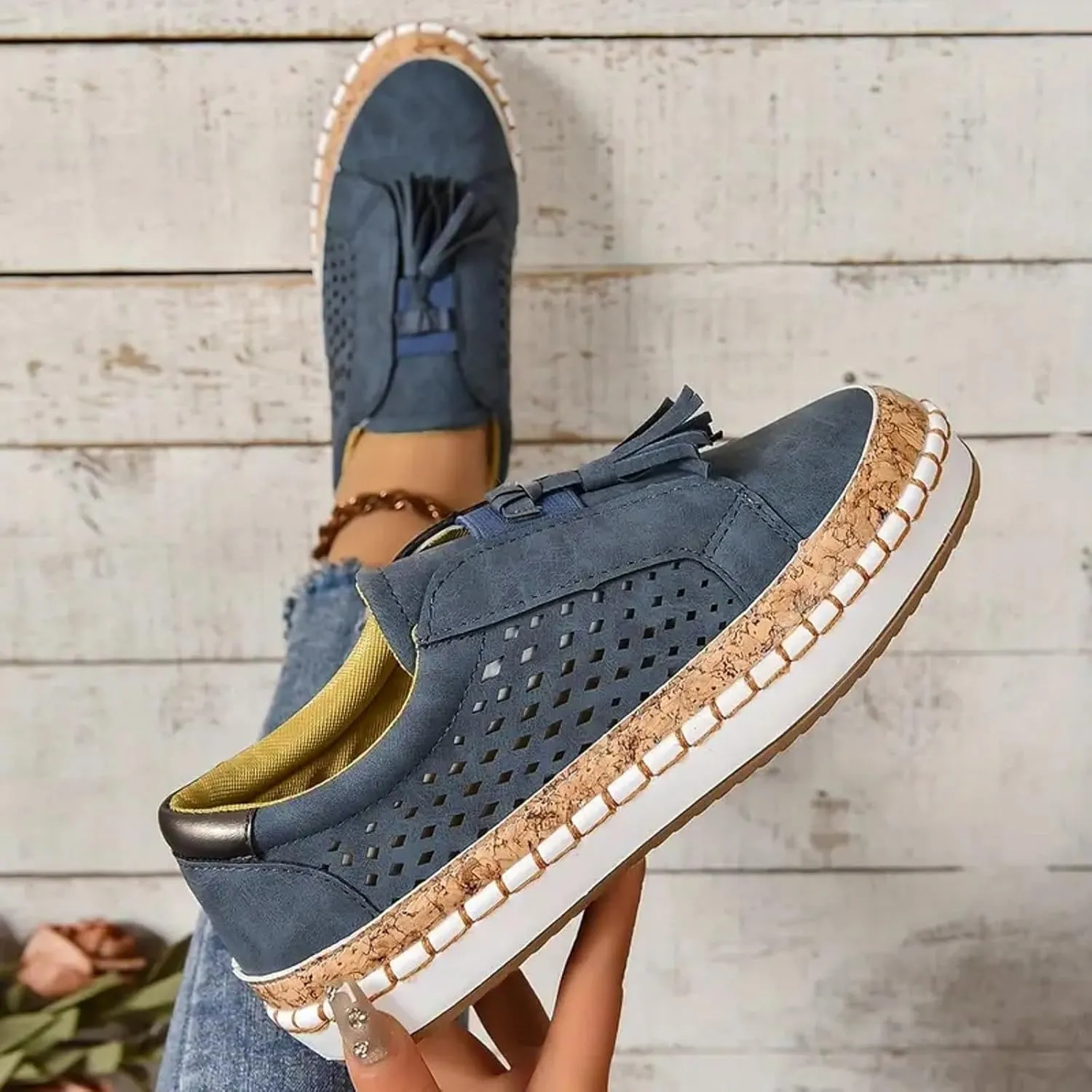 Cathalem Loafers for Women 2024 Libiyi Sneakers Dotmalls Shoes Ultra-Comfy Breathable Sneakers Comfy Orthotic Sneakers