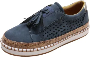 Cathalem Loafers for Women 2024 Libiyi Sneakers Dotmalls Shoes Ultra-Comfy Breathable Sneakers Comfy Orthotic Sneakers