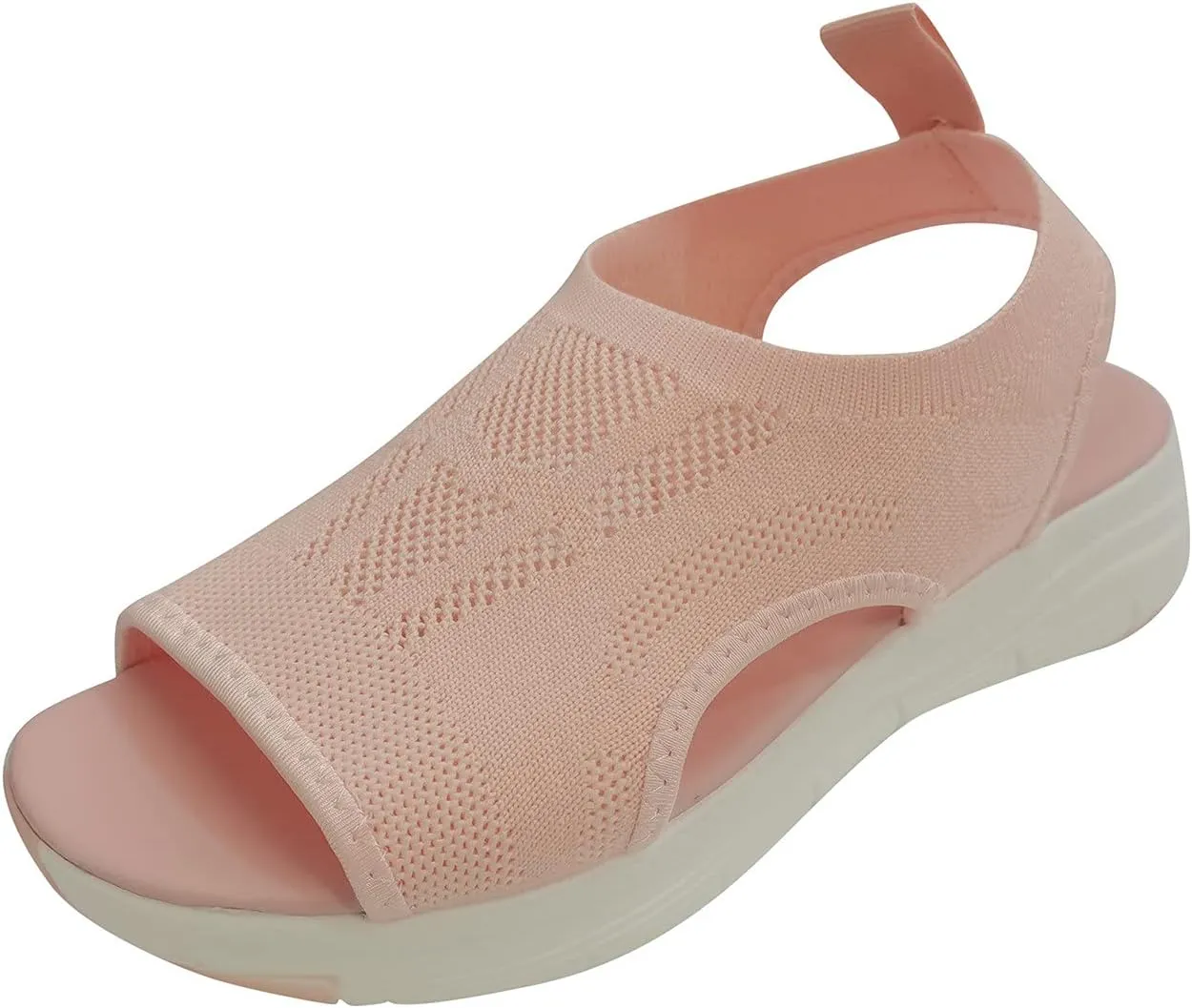 Cathalem Women's Breathable Orthopedic Sandals, 2024 New Soft Shoes Go Walking Slip on Diabetic Foam Shoes Arch Support Shoes
