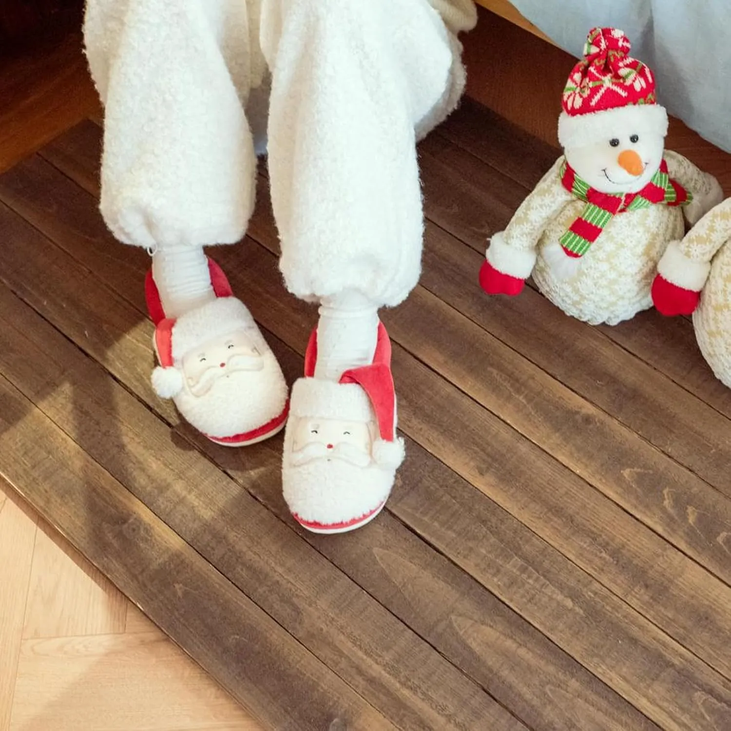 Christmas Slippers - Cozy Memory Foam Slippers for Women & Men