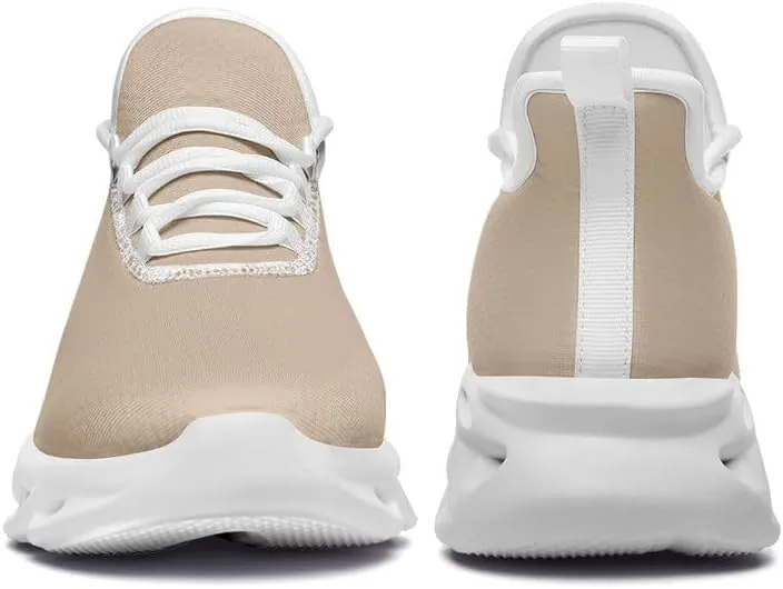 Custom Solid Color Sneakers for Men Women Print with Your Need Personalized Running Walking Tennis White Black Sports Shoes