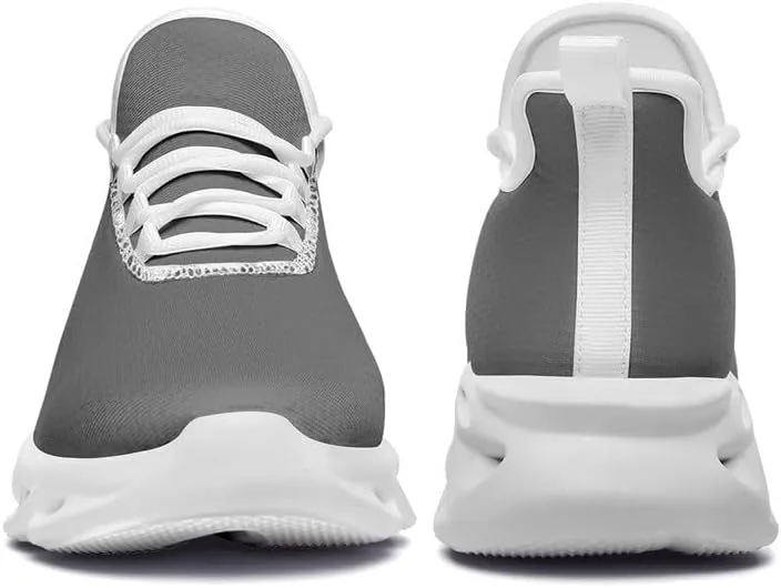 Custom Solid Color Sneakers for Men Women Print with Your Need Personalized Running Walking Tennis White Black Sports Shoes