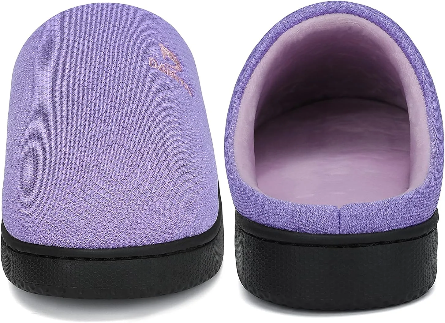 Dannto Womens Mens Memory Foam Slippers House Slide Sandals Bedroom Home Indoor Cozy Closed Toe Shoes