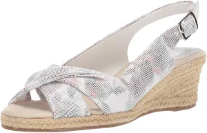 Easy Street Women's Maureen Espadrille Sandals Casual Shoes