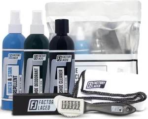 FACTORY LACED Shoe Cleaning Kit - Complete Sneaker Cleaner Kit - Shoe Cleaner for all shoes