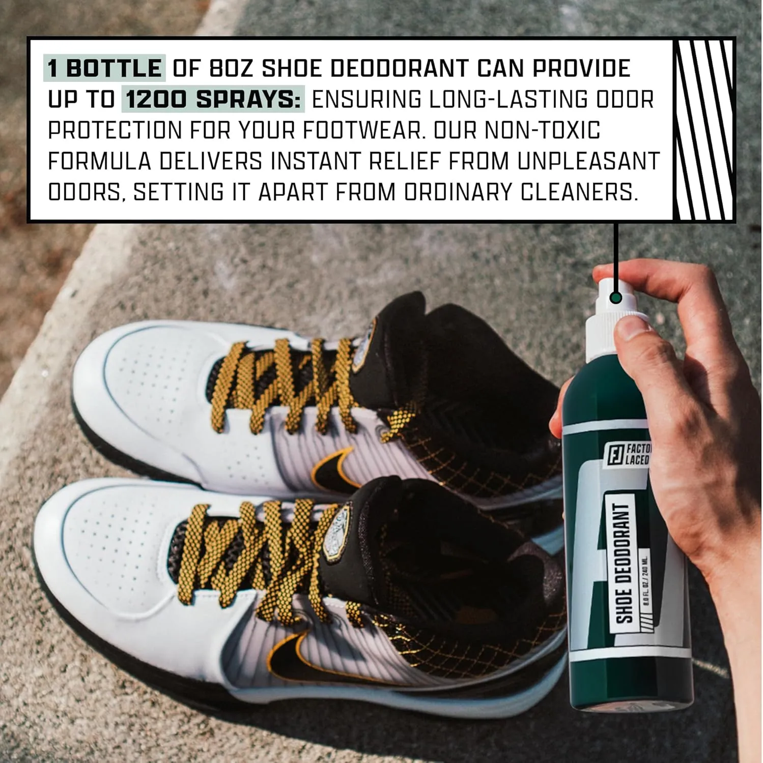 FACTORY LACED Shoe Cleaning Kit - Complete Sneaker Cleaner Kit - Shoe Cleaner for all shoes