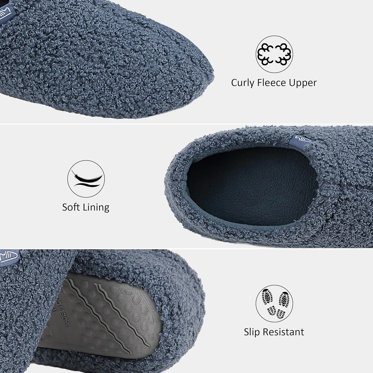Forfoot House Slippers, Memory Foam Slippers for Women, Slippers for Women Indoor, Womens House Shoes