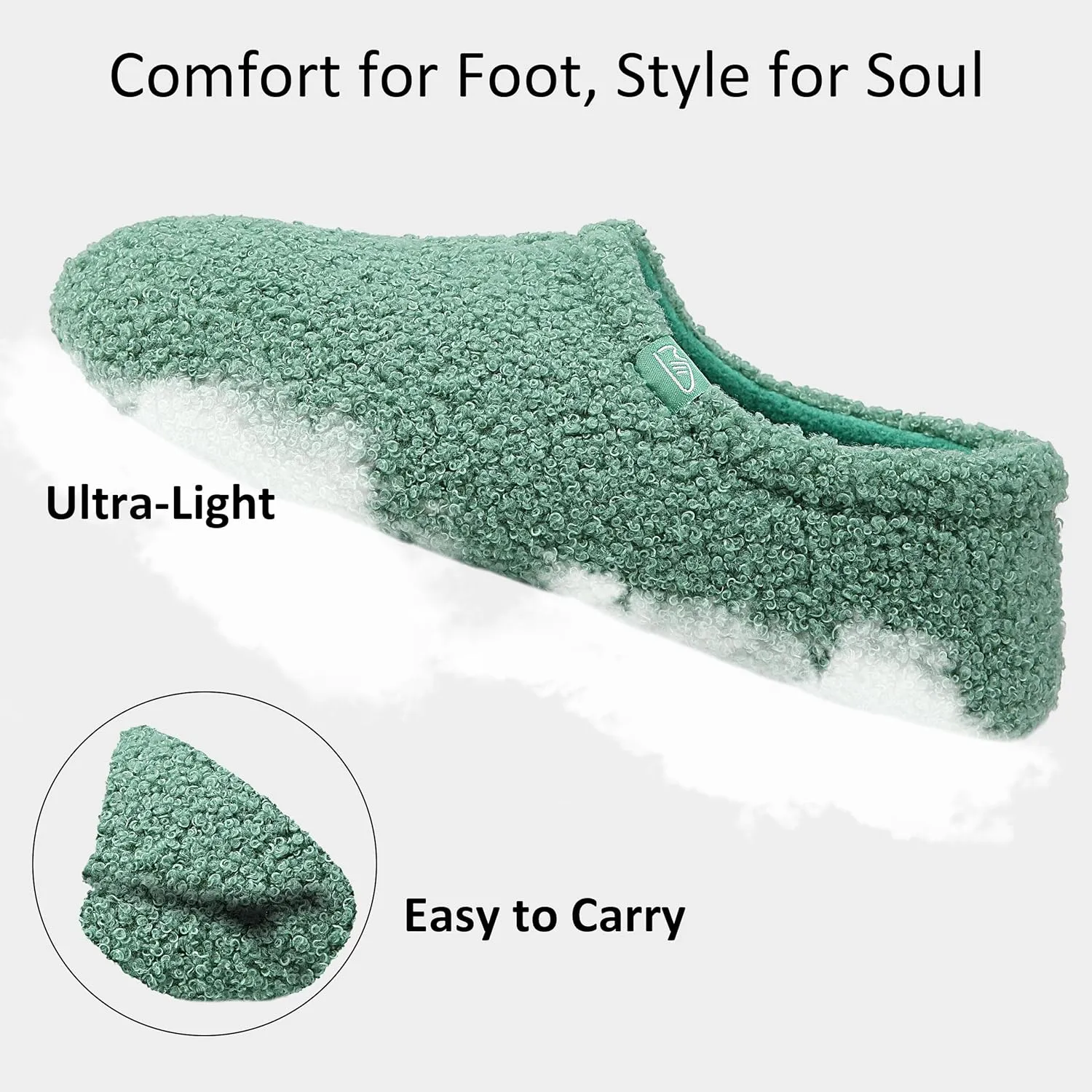 Forfoot House Slippers, Memory Foam Slippers for Women, Slippers for Women Indoor, Womens House Shoes