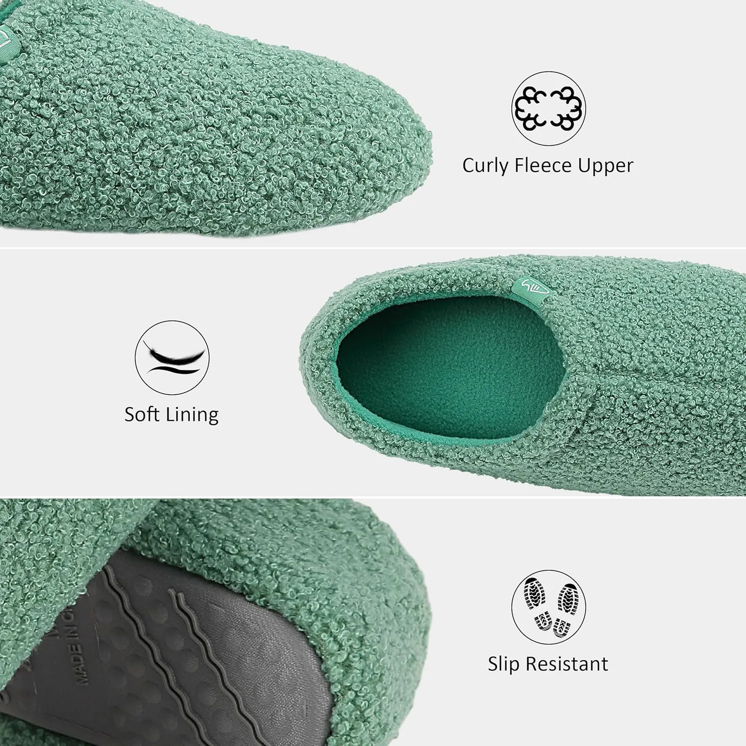 Forfoot House Slippers, Memory Foam Slippers for Women, Slippers for Women Indoor, Womens House Shoes