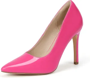 IDIFU IN4 Women's Pumps High Heels Closed Toe Stiletto Pointed Toe Dress Shoes Wedding Prom Bridal Daily Work Office Business Trendy Fashion Sexy Comfortable Pumps Dressy Shoes