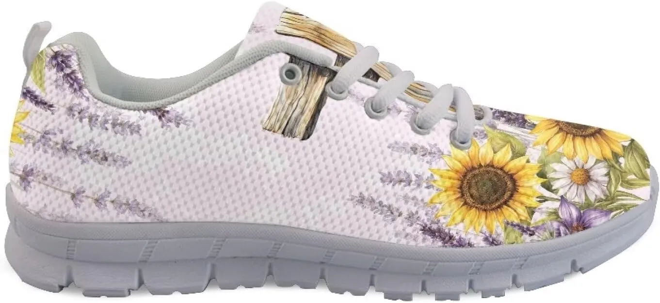 Lightweight Walking Sneakers Women Road Running Tennis Workout Athletic Shoes Non-Slip Breathable Work Shoes for Women Sneakers US 5-12