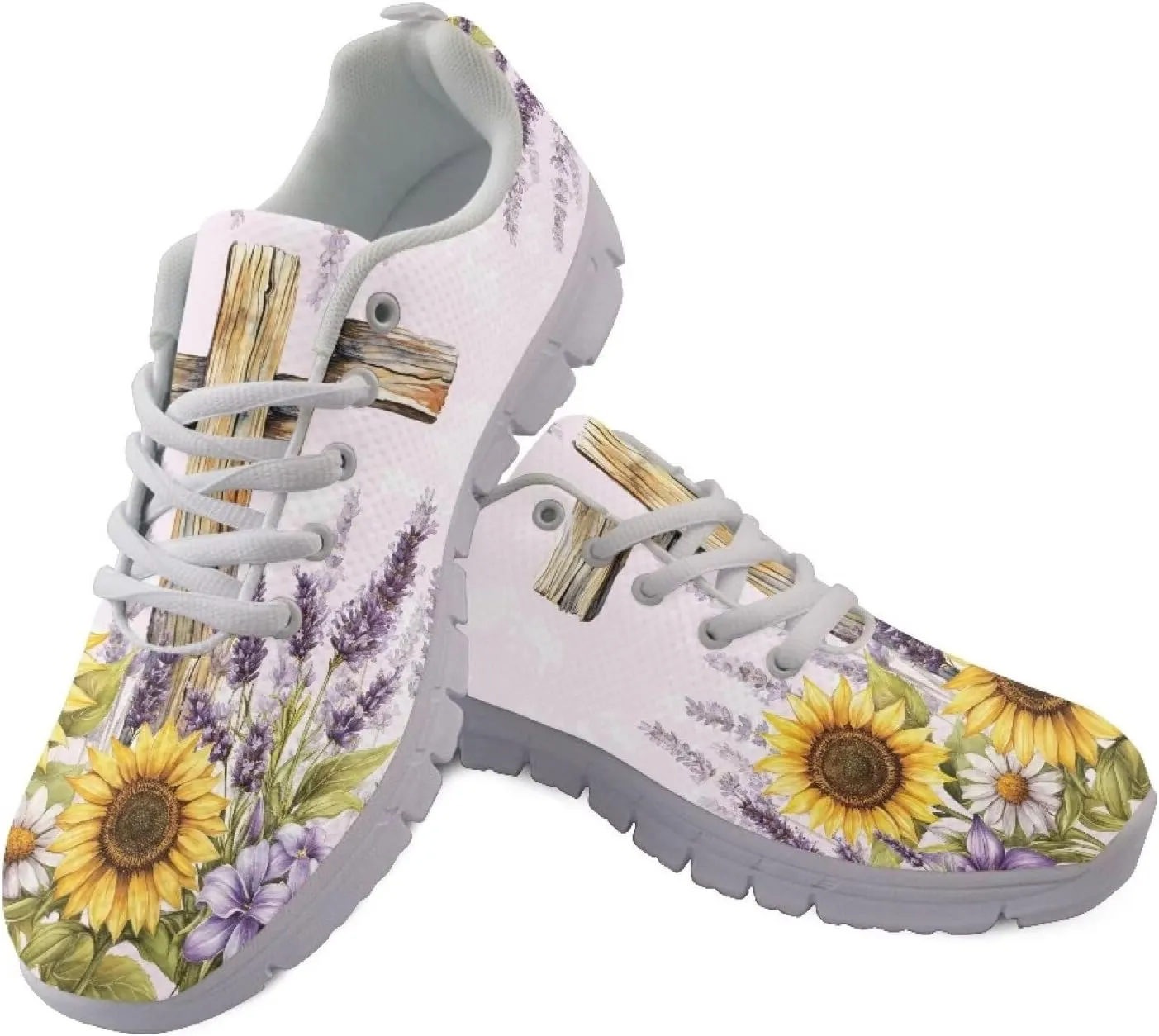 Lightweight Walking Sneakers Women Road Running Tennis Workout Athletic Shoes Non-Slip Breathable Work Shoes for Women Sneakers US 5-12