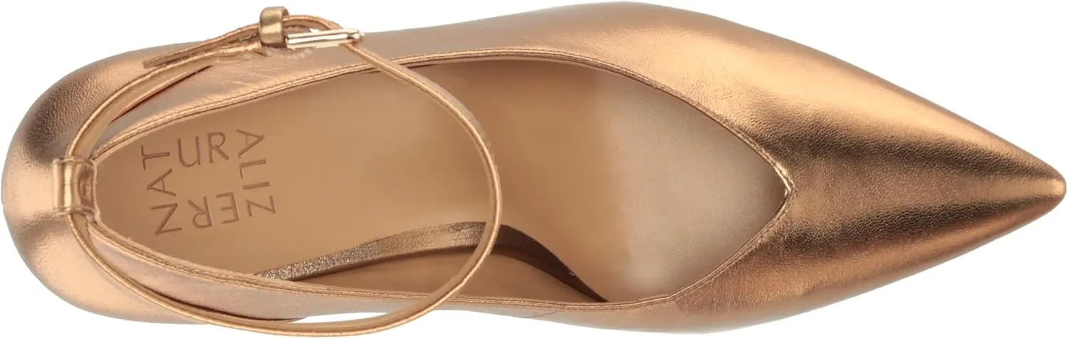 Naturalizer Women's Ace Ankle Strap Pointed Toe Pump