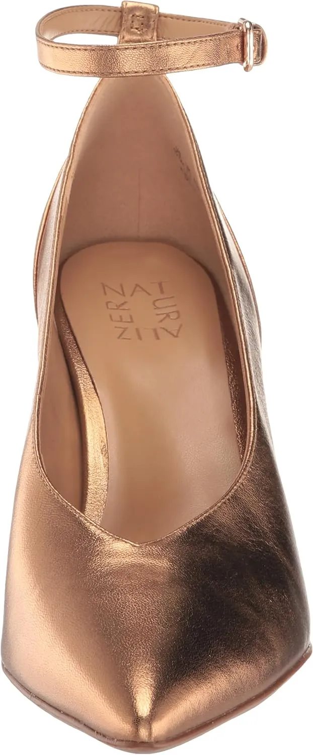 Naturalizer Women's Ace Ankle Strap Pointed Toe Pump