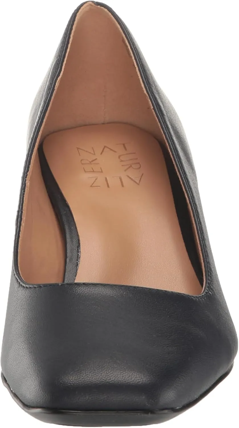 Naturalizer Women's Karina Low Block Heel Square Toe Pump