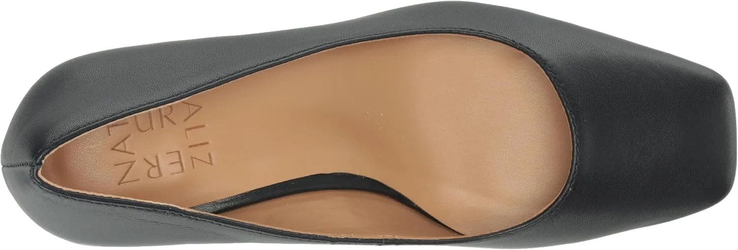 Naturalizer Women's Karina Low Block Heel Square Toe Pump