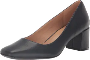 Naturalizer Women's Karina Low Block Heel Square Toe Pump