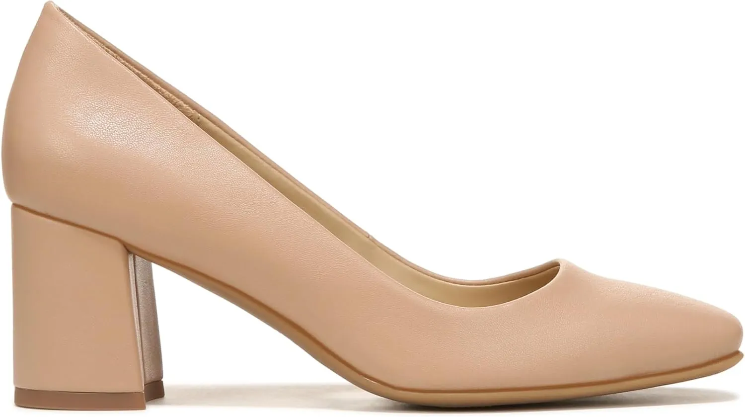 Naturalizer Women's Warner Square Toe Block Heel Pump