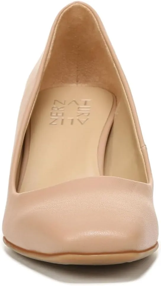 Naturalizer Women's Warner Square Toe Block Heel Pump