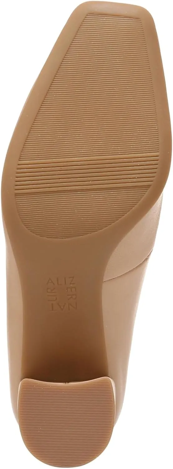 Naturalizer Women's Warner Square Toe Block Heel Pump