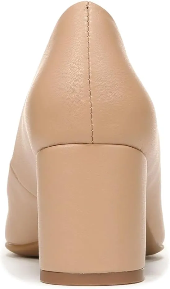 Naturalizer Women's Warner Square Toe Block Heel Pump