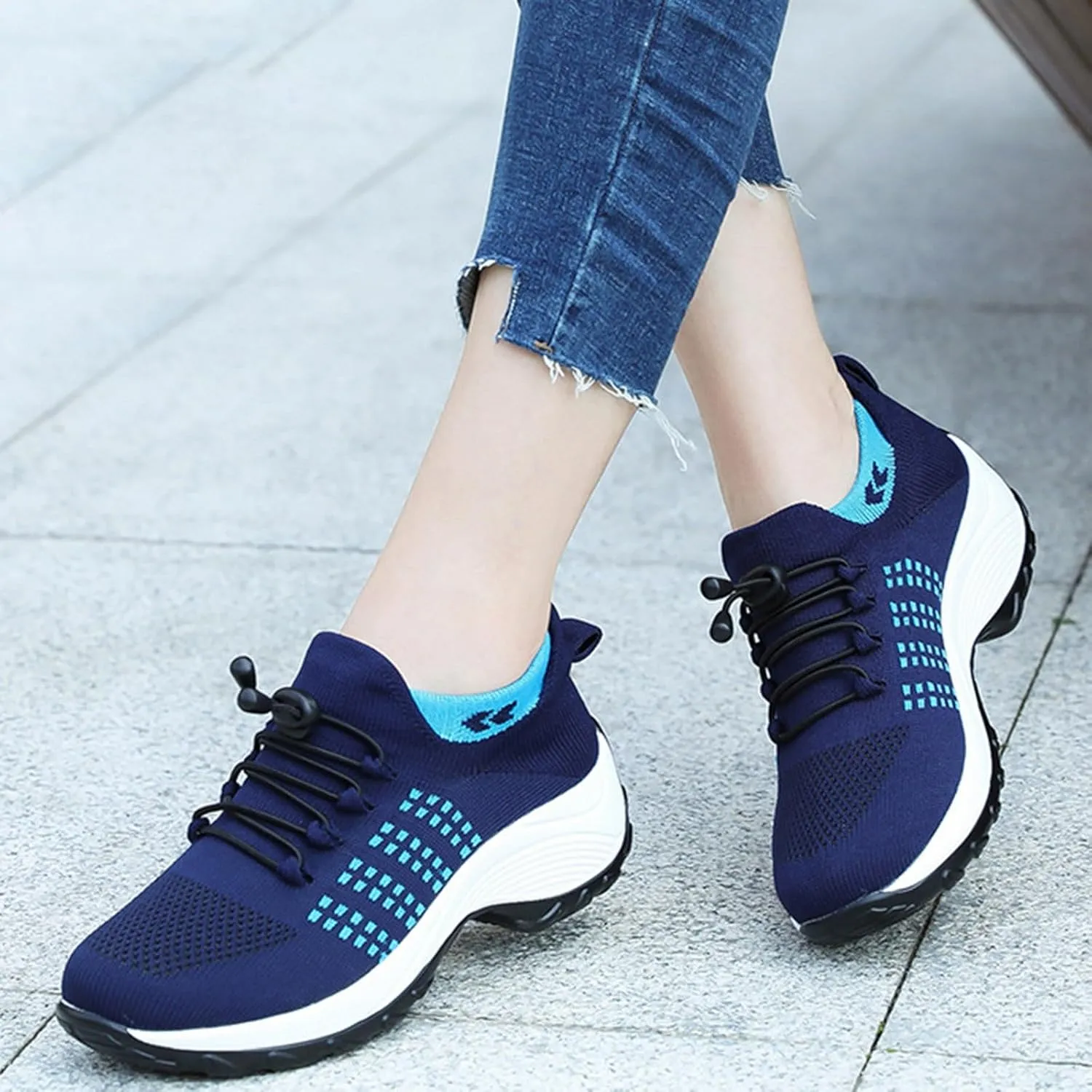 New Comfortwear Ortho Stretch Cushion Shoes for Women, Comfort Wear Ortho Stretch Cushion Shoes Breathable Shoes