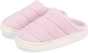 NineCiFun Womens House Shoes Warm Memory Foam Slippers for Women Indoor Soft Fleece Lined Womens Slippers