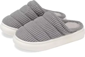 NineCiFun Womens House Shoes Warm Memory Foam Slippers for Women Indoor Soft Fleece Lined Womens Slippers