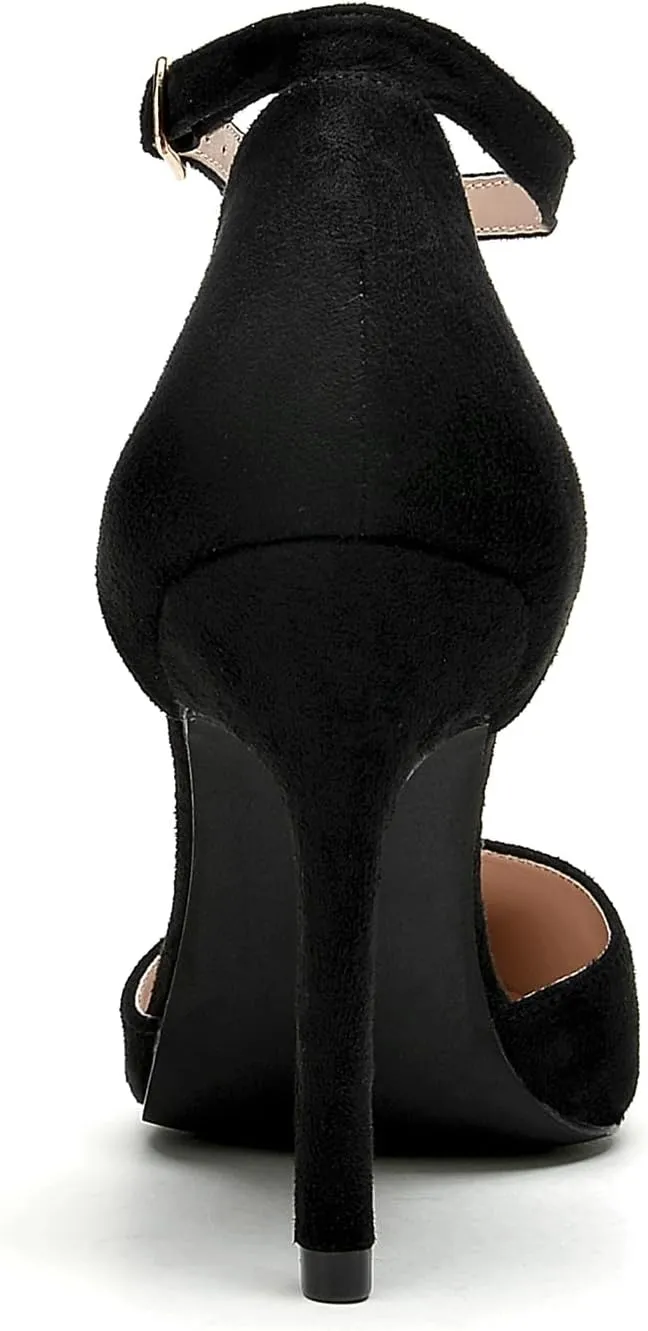 Odisen Women's Closed Toe Heels Pumps
