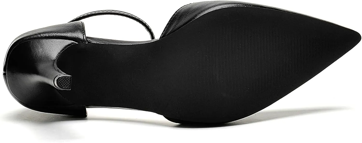Odisen Women's Closed Toe Heels Pumps