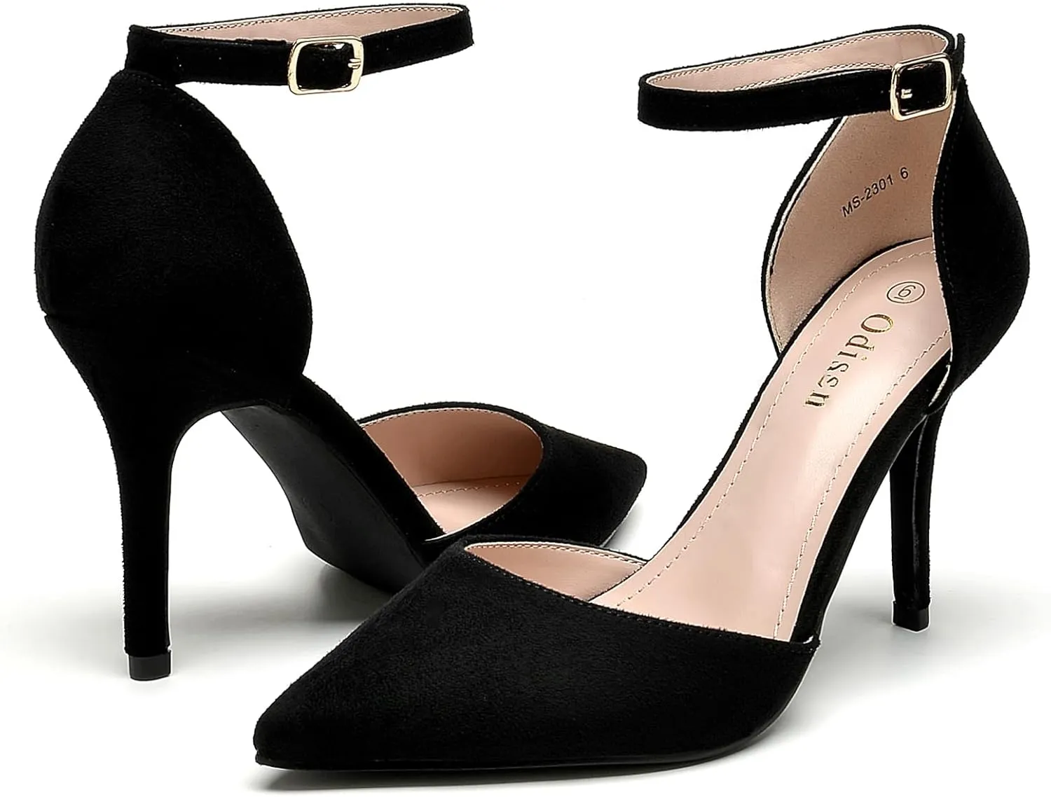 Odisen Women's Closed Toe Heels Pumps