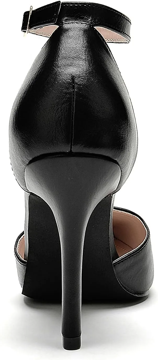 Odisen Women's Closed Toe Heels Pumps