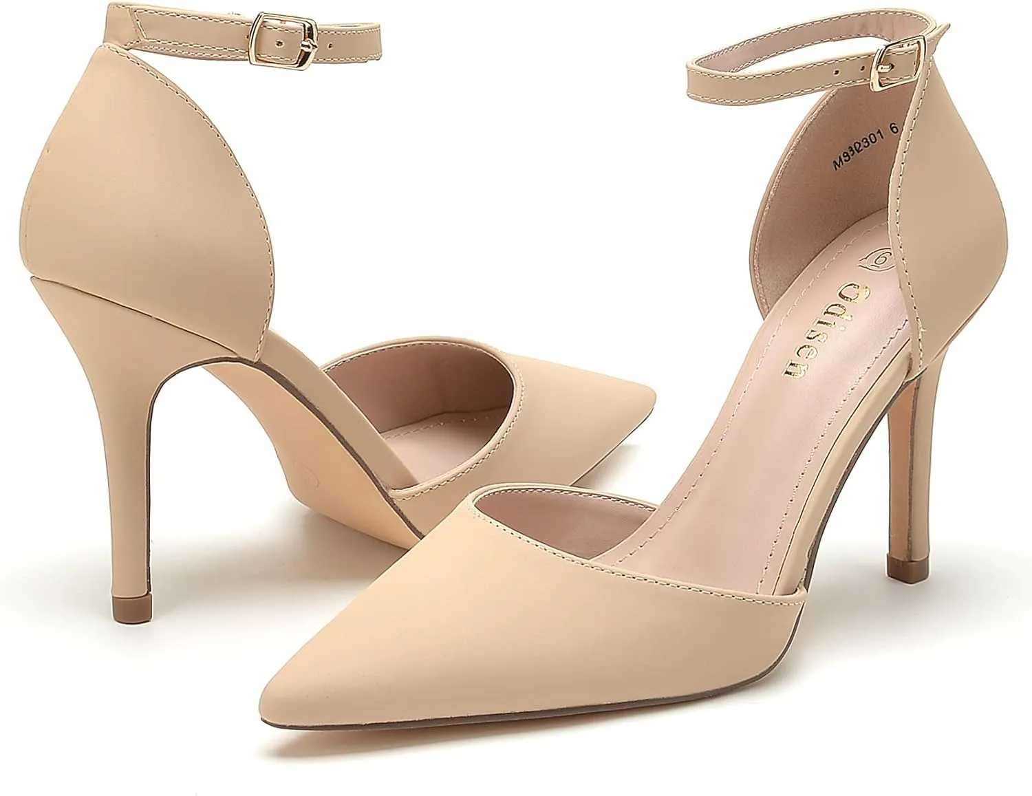 Odisen Women's Closed Toe Heels Pumps