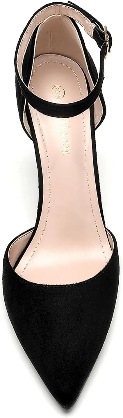 Odisen Women's Closed Toe Heels Pumps