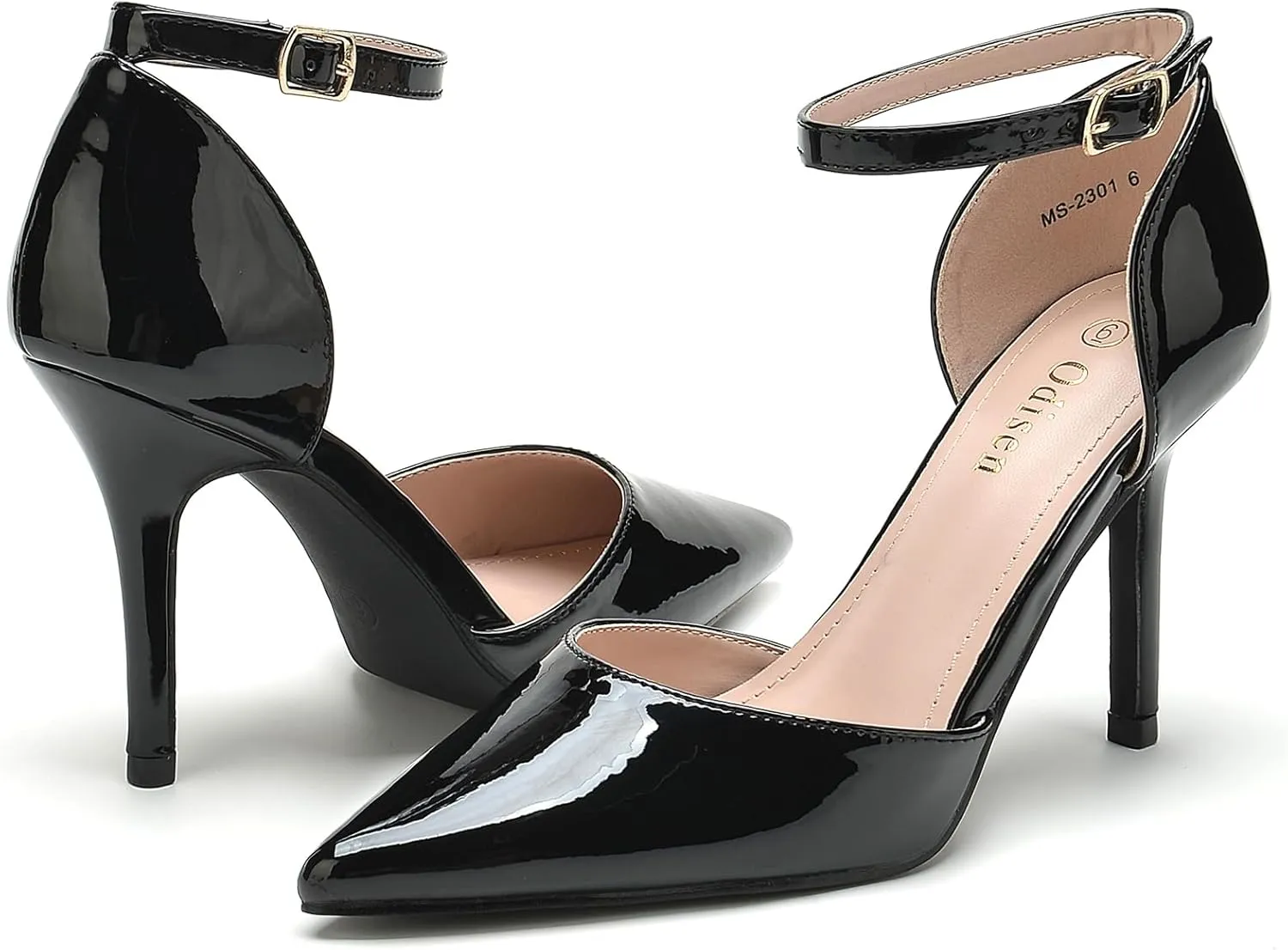 Odisen Women's Closed Toe Heels Pumps
