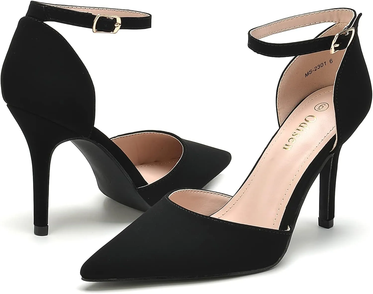 Odisen Women's Closed Toe Heels Pumps