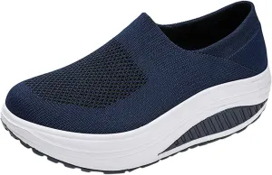 Orthopedic Casual Loafers for Women Slip On Walking Shoes with Arch Support Comfortable Sneakers Plantar Fasciitis Relief Foot Pain Diabetic Feet