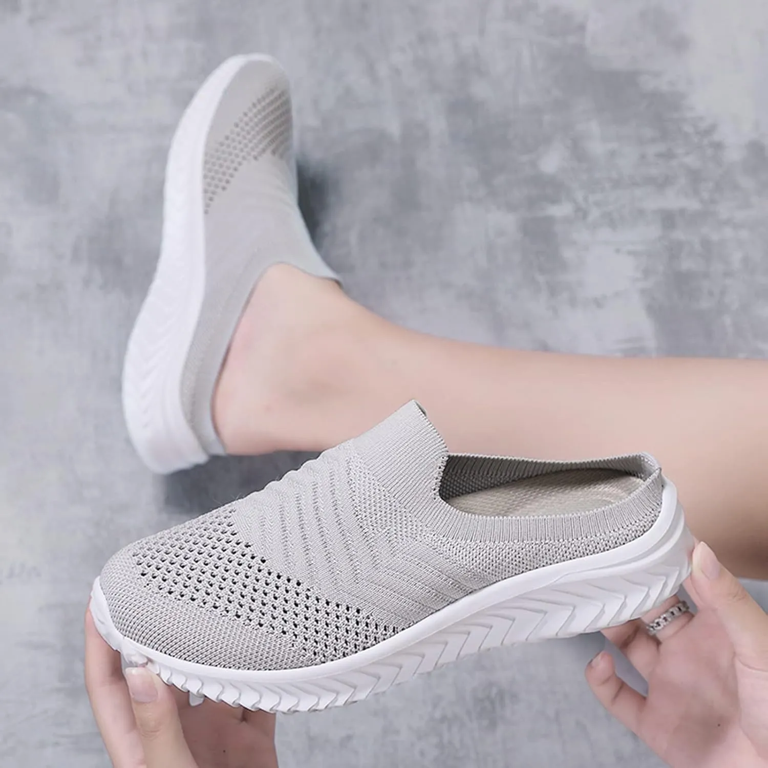 Orthopedic Slip On Shoes for Foot Pain Relief Womens Walking Sneakers with Arch Support Comfortable Casual Loafers Plantar Fasciitis Diabetic Feet