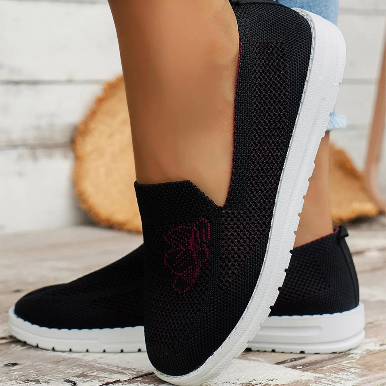 Platform Sneakers for Women Fashion Sneakers Non Slip Work Shoes for Women Womens Slip On Sneakers with Arch Support Chunky Sneakers Women Womens Shoes Casual Slip Ons Wide Width Ortho