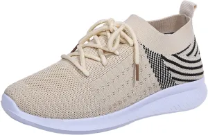 SBGMoSJ Running Shoes Womens Lightweight Fashion Sport Sneakers Zapatos Antiderrapantes para Mujer Womens Slip On Shoes Wide Width Womens White Platform Sneakers Zapatos Antideslizantes para Mujer