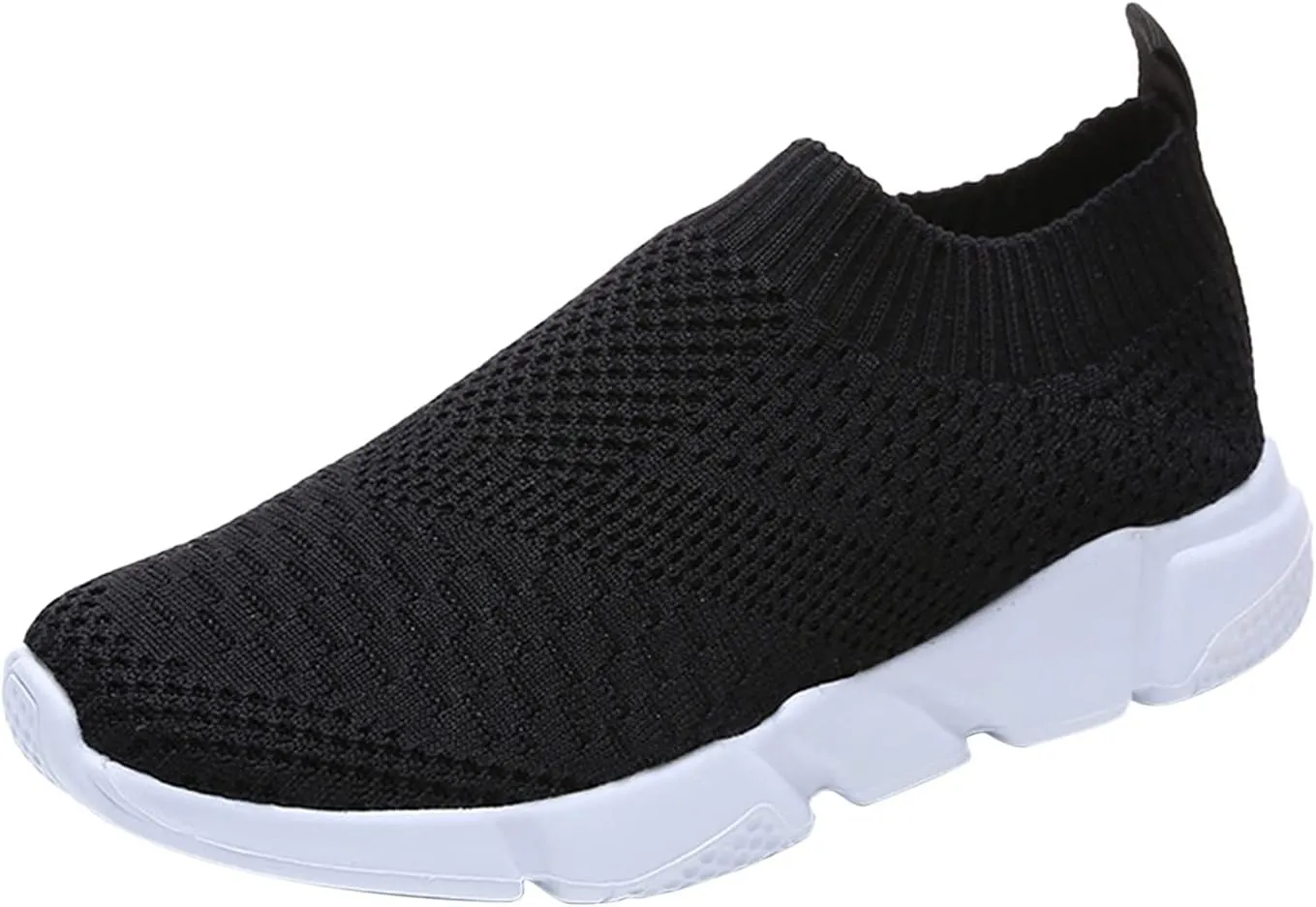 SBGMoSJ Trendy High Top Sneakers for Women 2023 Winter Walking Shoes for Women Non Slip Black Sneakers for Women Dressy Platform Sneakers for Women Cute Black Shoes for Women