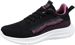 SBGMoSJ White Sneakers for Women Wide Toe Box Women's Slip On Tennis Shoes Size 8 Nurse Shoes for Women for Work Black Gym Shoes Women Comfy Open Toe Flats Shoes Women Dressy Cute