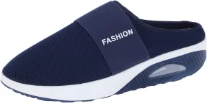 SBGMoSJ Women Sneakers Size 9.5 Wide Women's Wide Comfortable Soft Slip On Walking Flat Shoes Women Slip On Shoes Wide Width Chunky Sneakers for Women Platform Women's Slip On Shoes Black