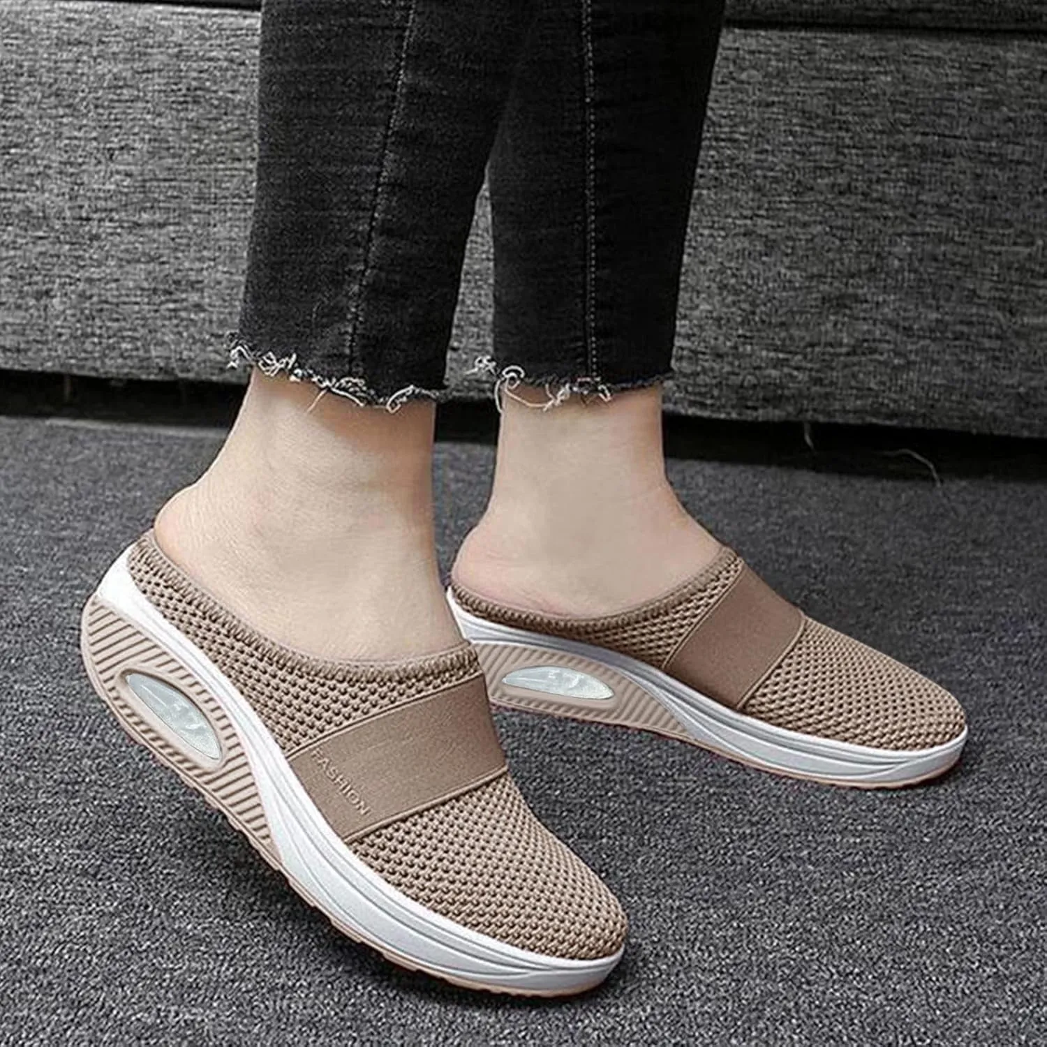 Slip On Shoes Women Wide Toe Box Orthopedic Shoes for Women Plantar Fasciitis Wide Width Womens Casual Shoes To Wear with Jeans Extra Wide White Sneakers for Women 7.5 Wide Womens Sneakers Black