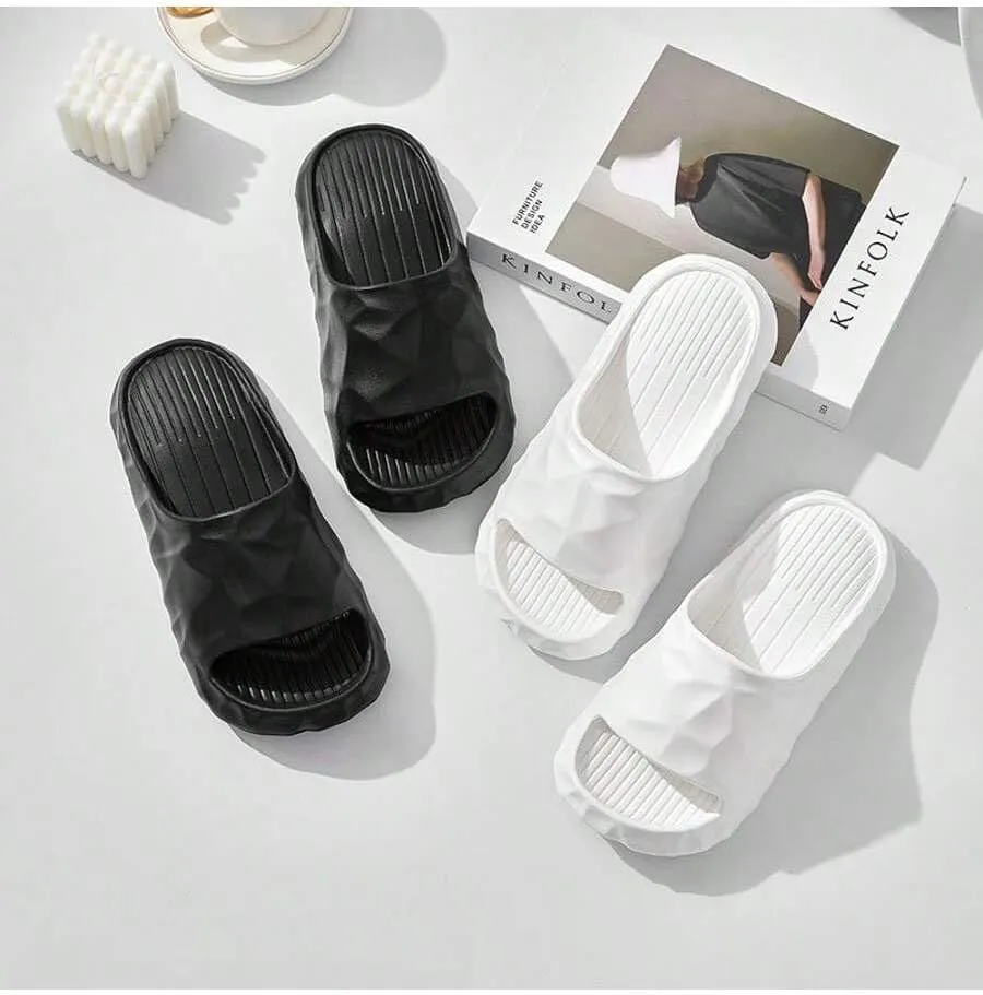Summer home home antiskid men and women's indoor bathroom EVA foam slippers soft soled couple home sandals