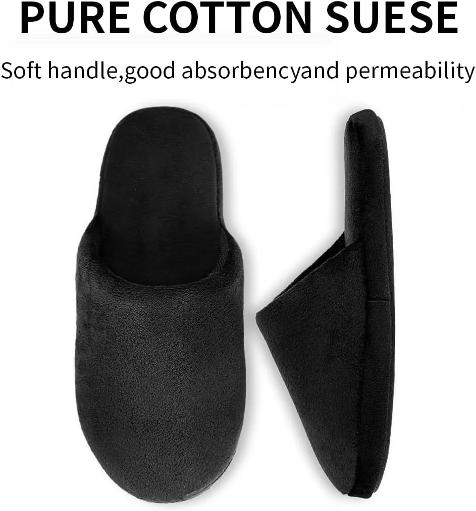 Tlizzz7 Memory Foam Slippers - Fuzzy Fluffy Spa Hotel House Home Indoor Slippers for Women and Men