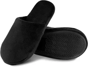 Tlizzz7 Memory Foam Slippers - Fuzzy Fluffy Spa Hotel House Home Indoor Slippers for Women and Men
