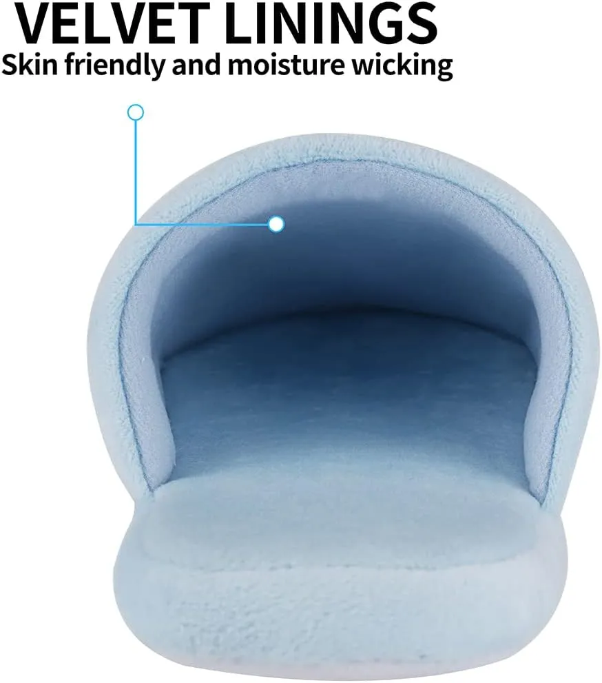 Tlizzz7 Memory Foam Slippers - Fuzzy Fluffy Spa Hotel House Home Indoor Slippers for Women and Men